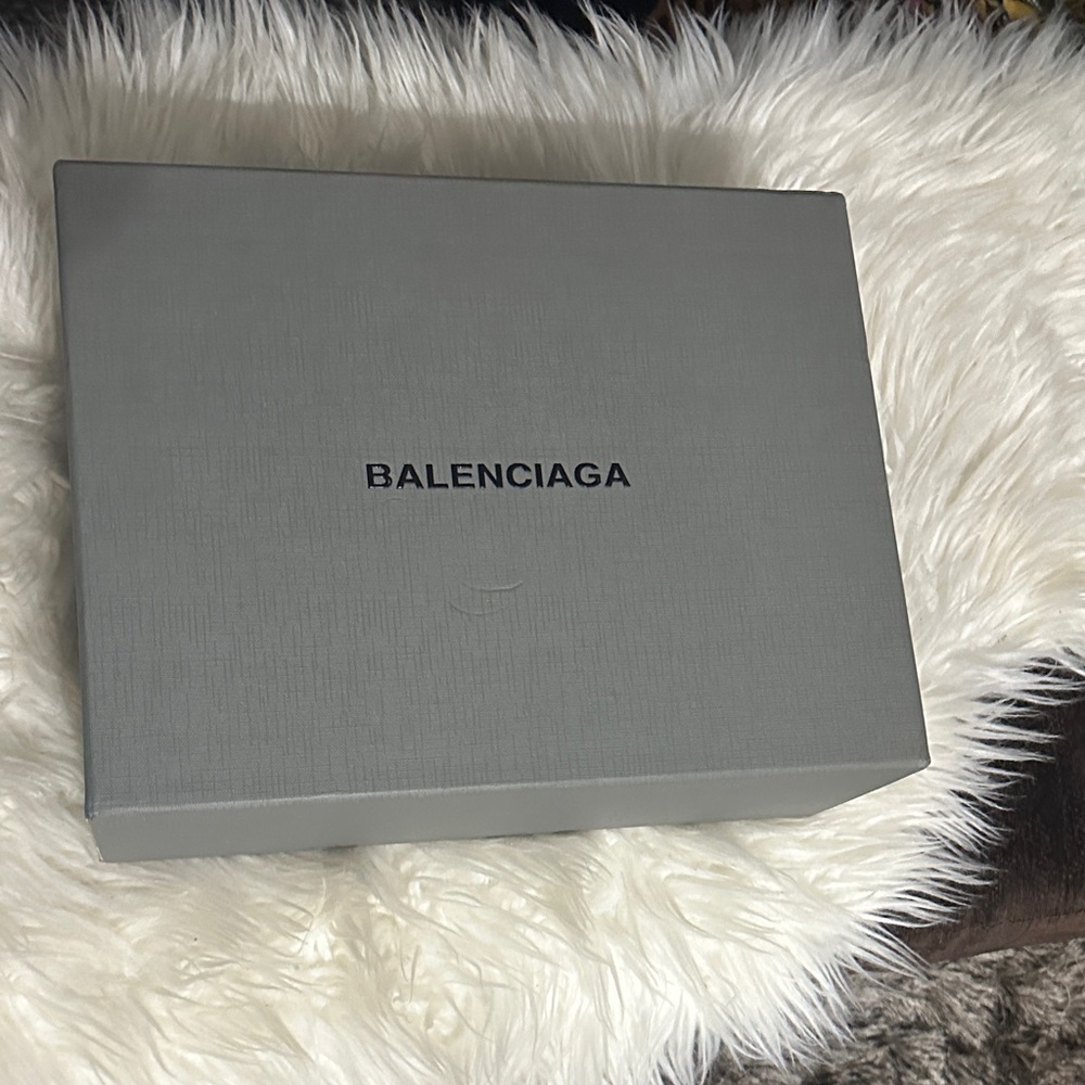 Balenciaga Sleek Gray Box with Bag